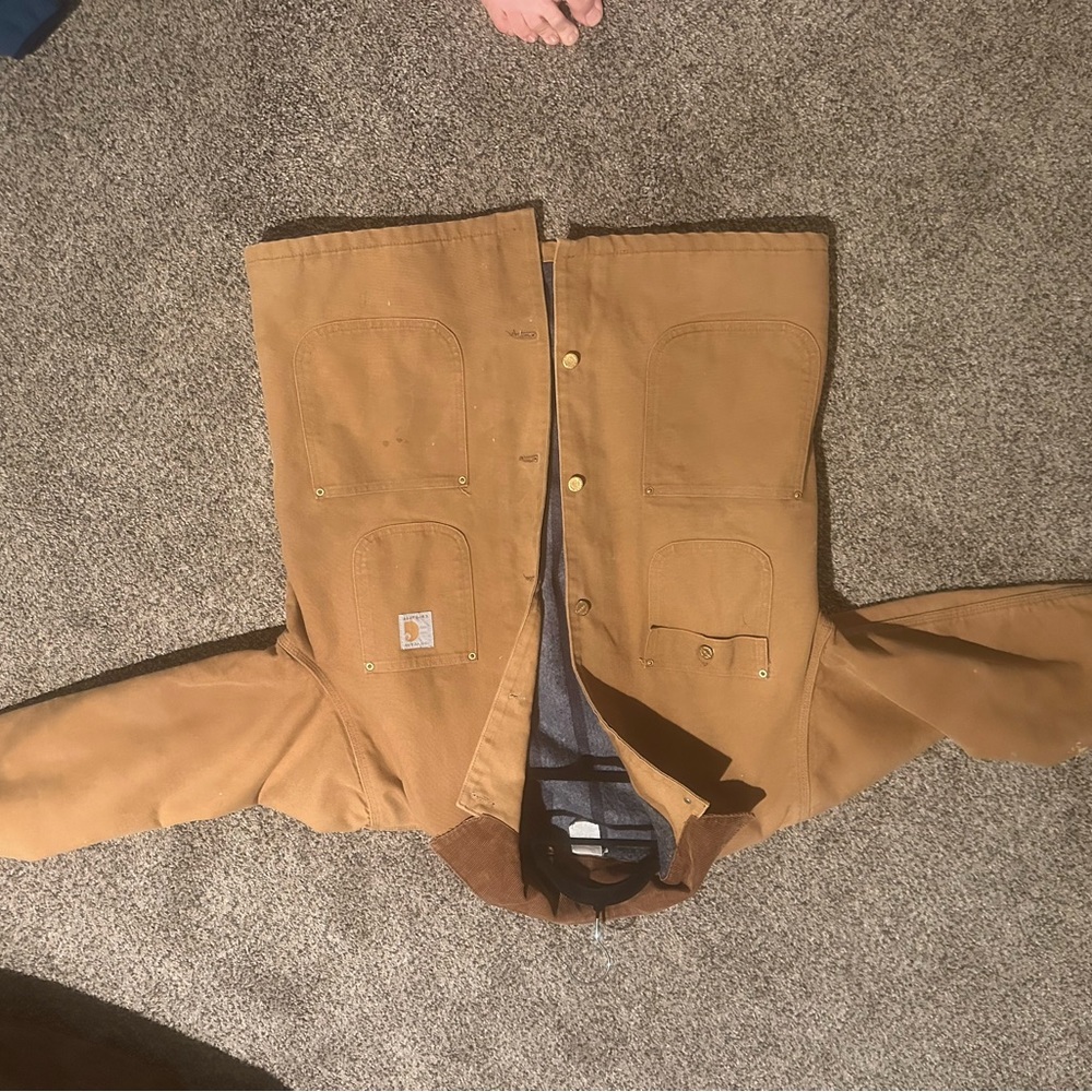 Carhartt Tan Canvas Jacket/ 100 YEAR ADDITION